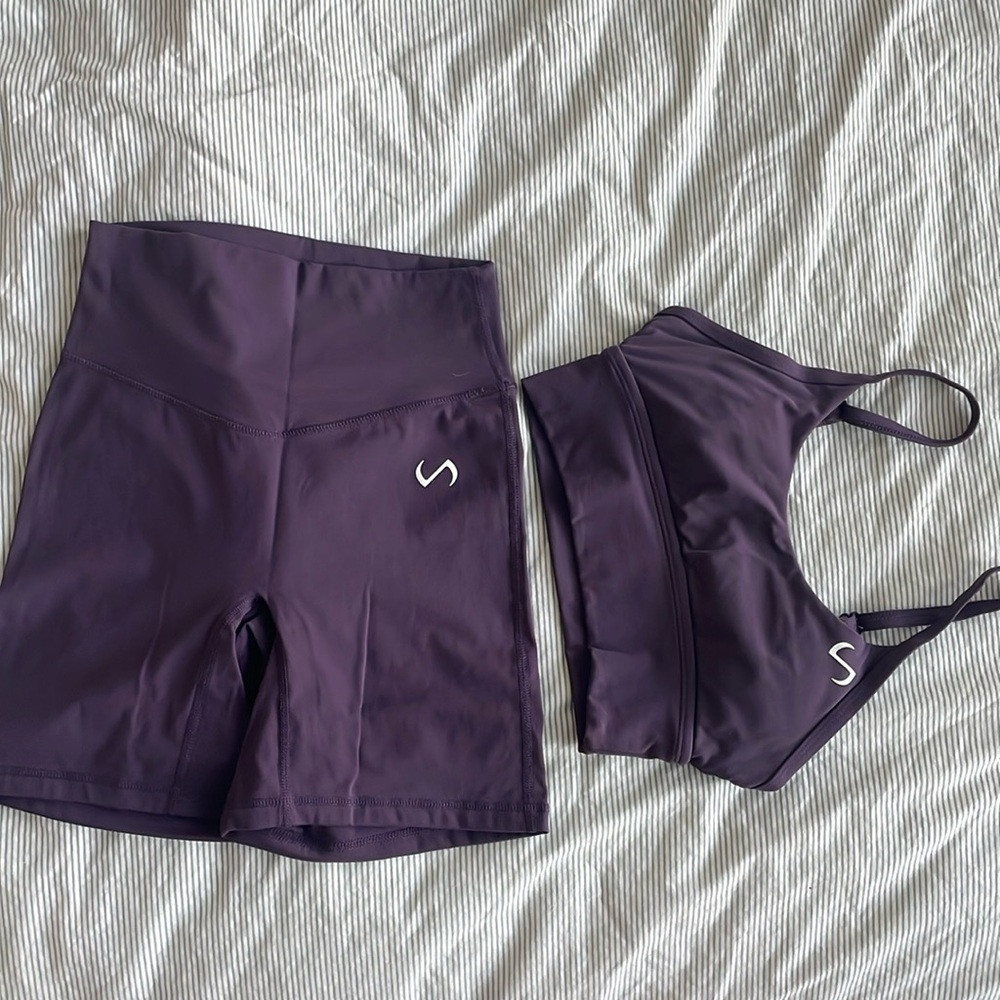 Small TLF Purple workout set